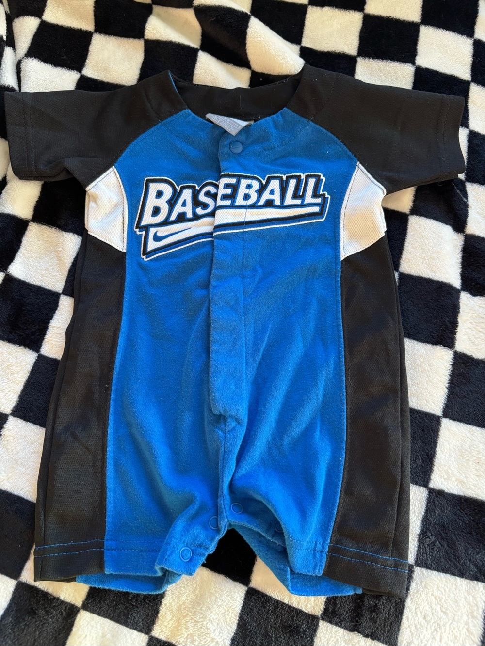 6 month Nike baseball romper one piece